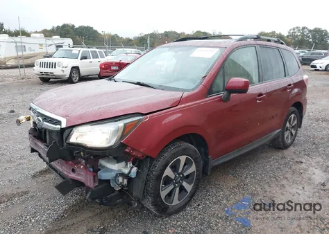 2018 Subaru Forester 2.5I Premium z USA, uszkodzony, nr VIN JF2SJAEC2JH523071